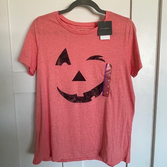 NWT Grayson Threads Winking Pumpkin Orange Tee Shirt, XL - Picture 2 of 6
